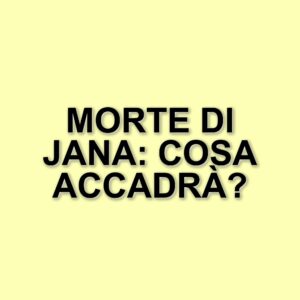 Grandi cambiamenti in arrivo a La Promessa: la morte di Jana segna una svolta drammatica