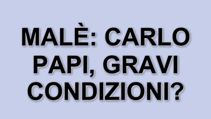 Grave incidente a Malè: Carlo Papi ferito dopo un frontale, la comunità si stringe attorno alla famiglia