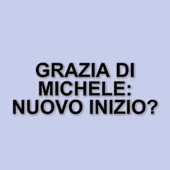 Grazia Di Michele: il suo addio ad Amici e il nuovo percorso musicale