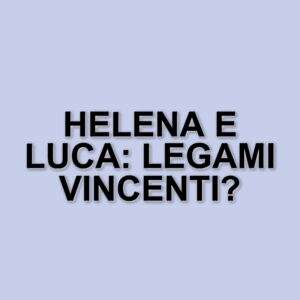 Luca Calvani esprime il suo affetto per Helena Prestes dopo la finale del Grande Fratello