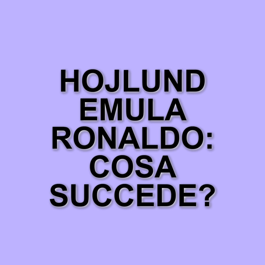 Hojlund segna e celebra alla Ronaldo: la Danimarca batte il Portogallo nella Nations League
