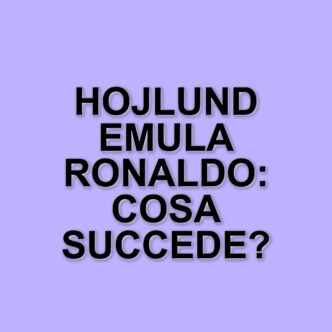 Hojlund segna e celebra alla Ronaldo: la Danimarca batte il Portogallo nella Nations League