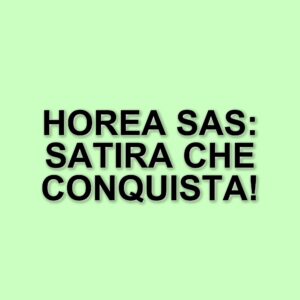 Horea Sas: il comico rumeno che conquista l'Italia con la sua satira politica