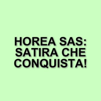 Horea Sas: il comico rumeno che conquista l'Italia con la sua satira politica