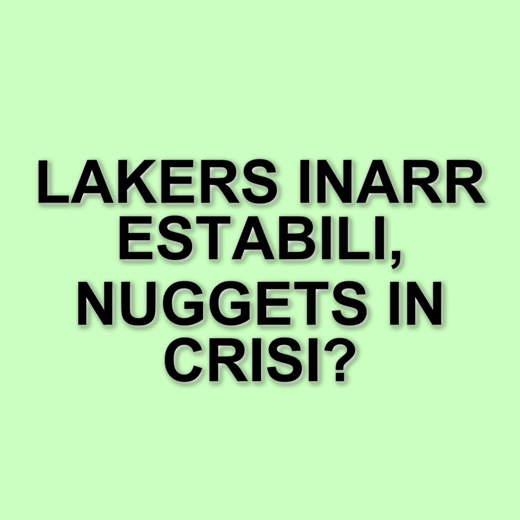 I Lakers conquistano la terza vittoria di fila, mentre i Nuggets soffrono senza Jokic e Murray