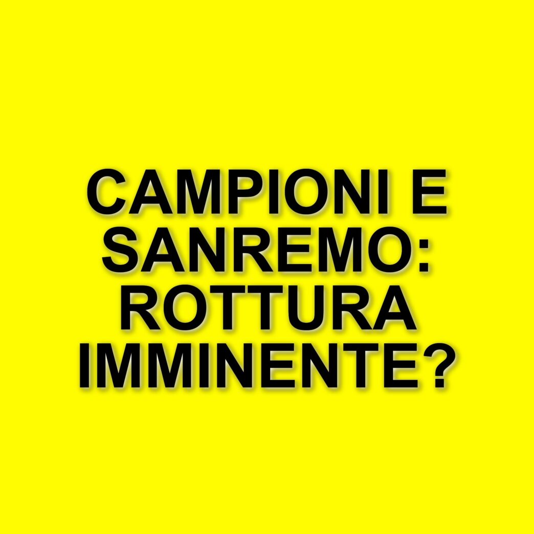 I campioni del mondo e la sanremo: un rapporto difficile da rompere