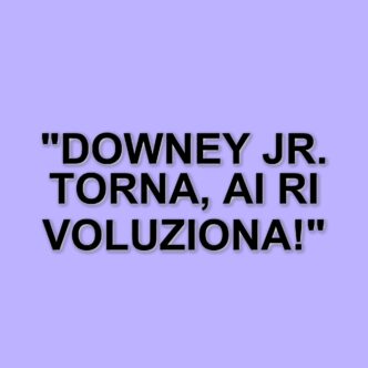 I fratelli Russo parlano dell'Intelligenza Artificiale nel cinema e del ritorno di Downey Jr nel MCU