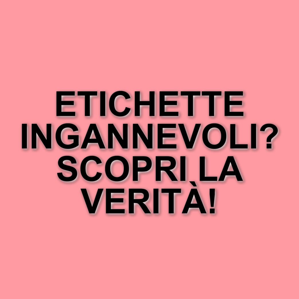 I prodotti ad alto contenuto proteico: un'analisi critica delle etichette alimentari