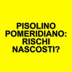 I rischi del pisolino pomeridiano: come evitare la stanchezza post-sonno