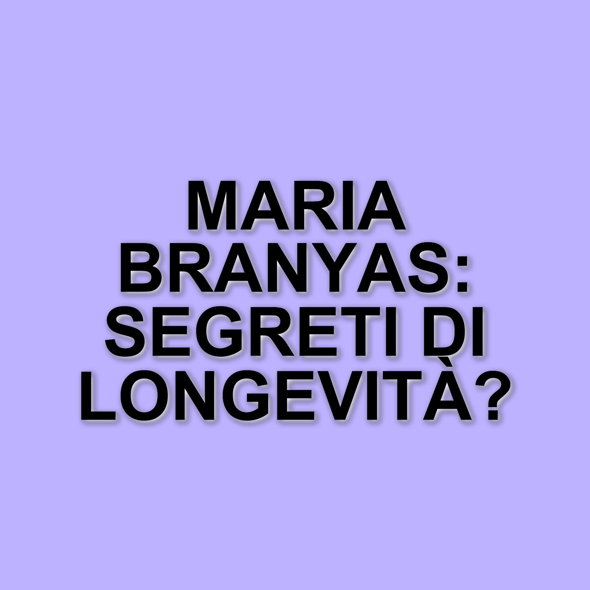 I segreti della longevità: il caso di Maria Branyas, la supercentenaria che ha vissuto fino a 117 anni