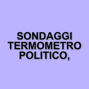 Sondaggi politici: Fratelli d'Italia in crescita, Lega e Forza Italia in parità, il PD in difficoltà