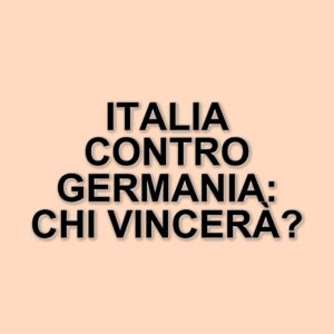 Germania Italia: una sfida ricca di storia e significato al Signal Iduna Park