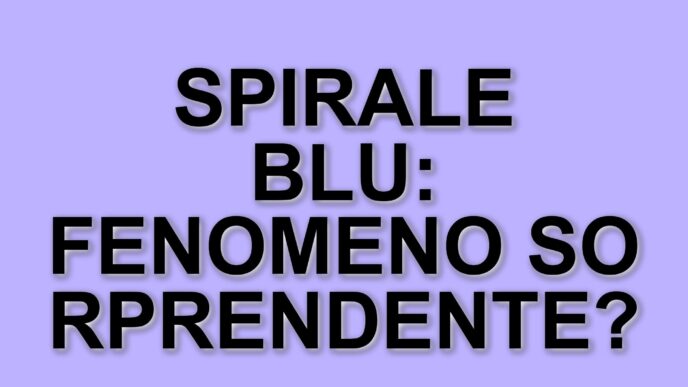Spirale luminosa blu illumina il cielo del Nord Italia: ecco il mistero svelato