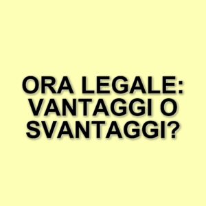 Il passaggio all'ora legale: cosa cambia e come affrontare il nuovo orario