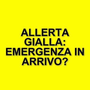 Maltempo in Italia: otto regioni in allerta gialla per piogge e temporali