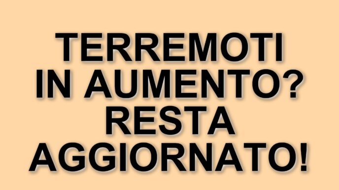 Scosse di terremoto in Italia e nel mondo: il bollettino del 26 marzo 2025