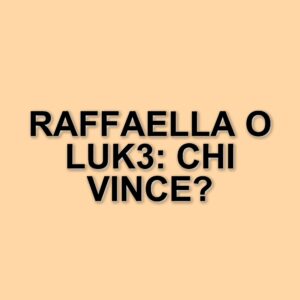 Amici 24: Raffaella e Luk3 al Ballottaggio nella Seconda Puntata del Serale