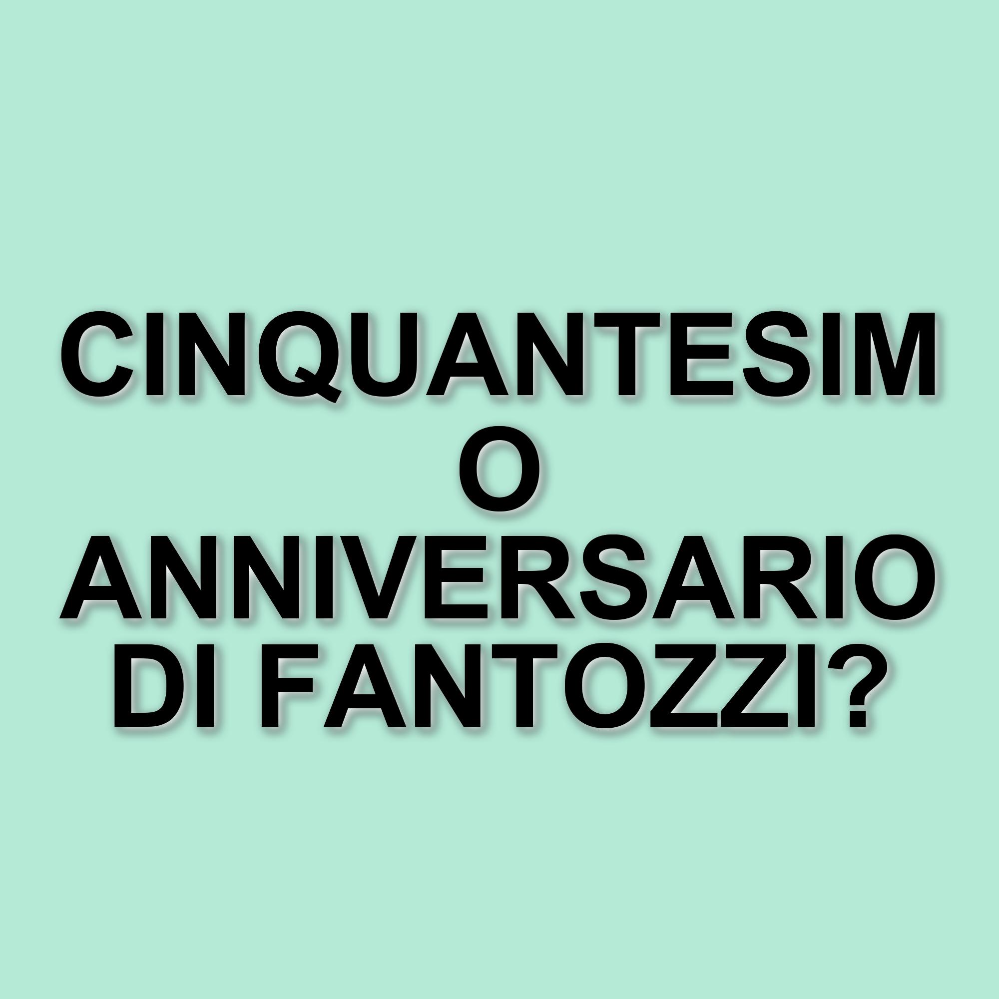 Fantozzi compie 50 anni: un viaggio tra i protagonisti e le avventure del ragionier Ugo
