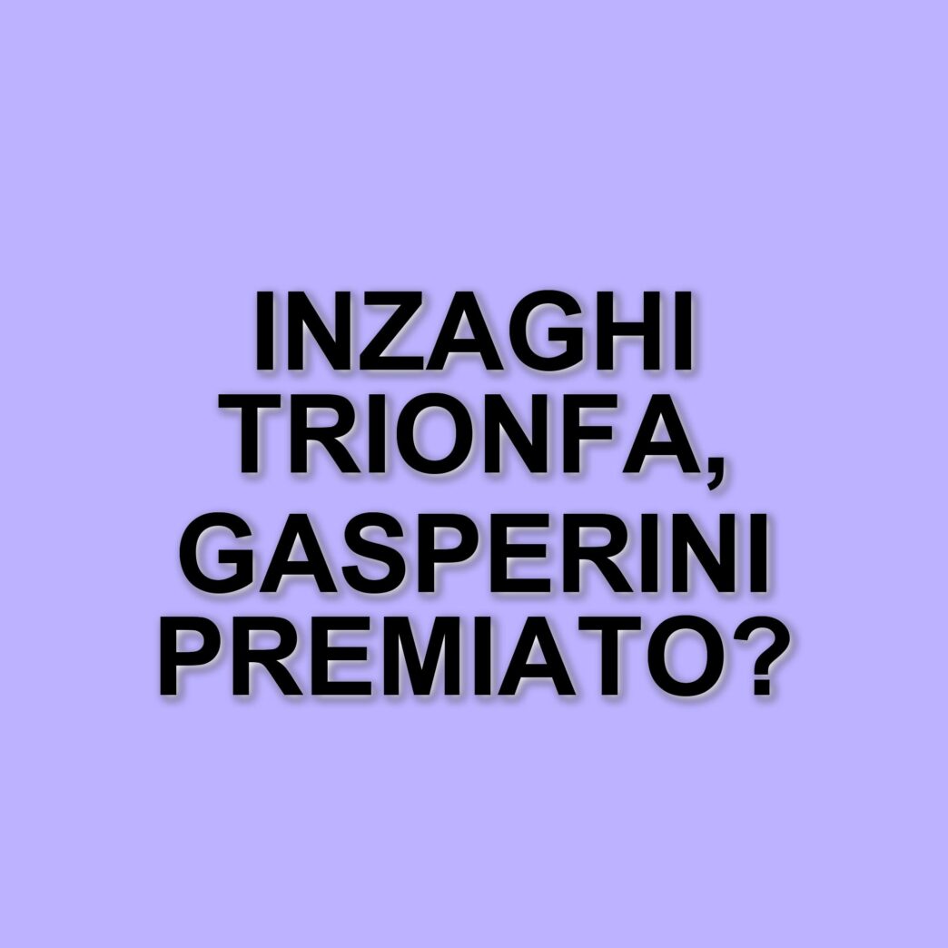 Riconoscimenti al Centro Tecnico di Coverciano: Inzaghi e Gasperini tra i Premiati