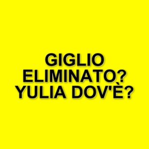 Grande Fratello: Giglio Eliminato in Semifinale, Ma Il Mistero di Yulia Rimane