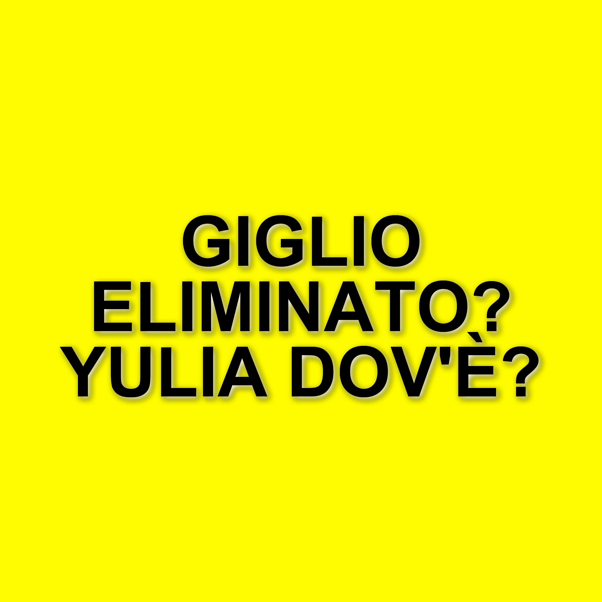 Grande Fratello: Giglio Eliminato in Semifinale, Ma Il Mistero di Yulia Rimane