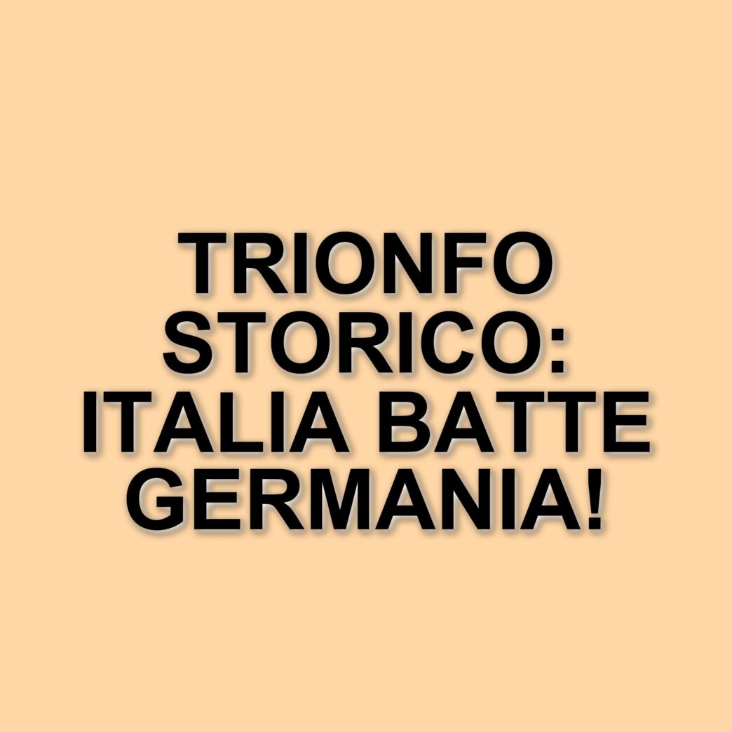 Il ricordo del trionfo mondiale: l'Italia e la Germania a Dortmund