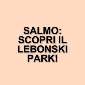 Salmo presenta Lebonski Park: un evento unico tra musica e spettacolo visivo