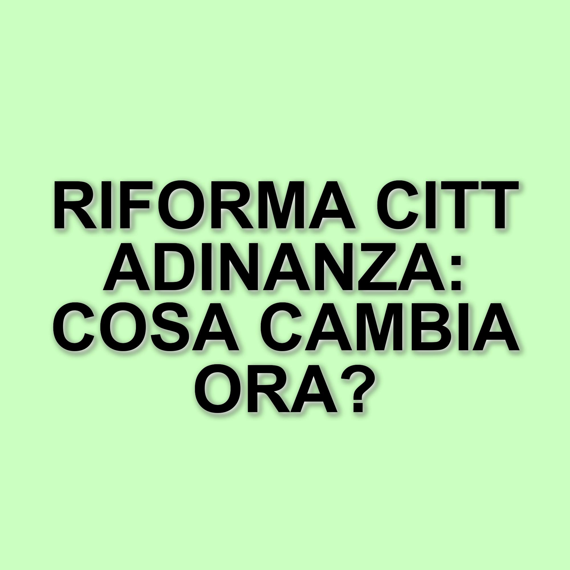Riforma della cittadinanza italiana: nuovi requisiti e limiti per gli italo-discendenti