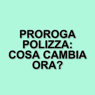 Proroga della polizza catastrofale: le nuove scadenze per le PMI italiane