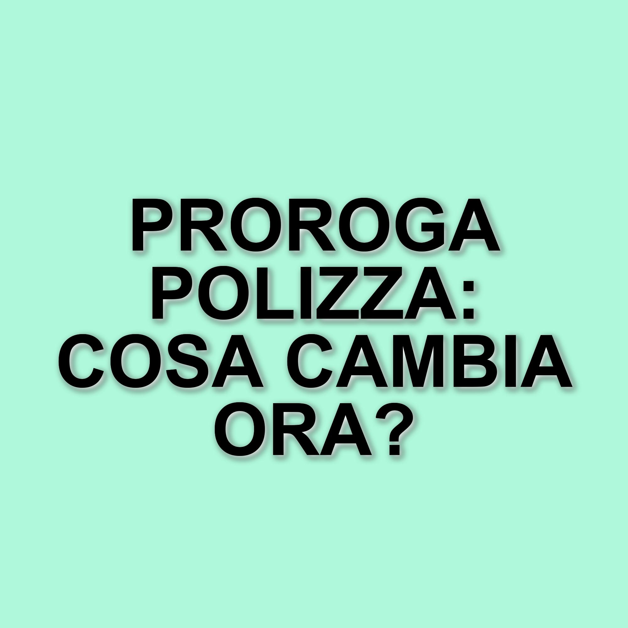 Proroga della polizza catastrofale: le nuove scadenze per le PMI italiane