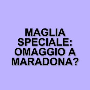 Il Genoa celebra il legame con il Boca Juniors con una maglia speciale dedicata a Maradona e Milito