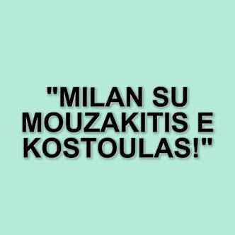 Il Milan punta su due giovani talenti dell'Olympiacos: Mouzakitis e Kostoulas nel mirino
