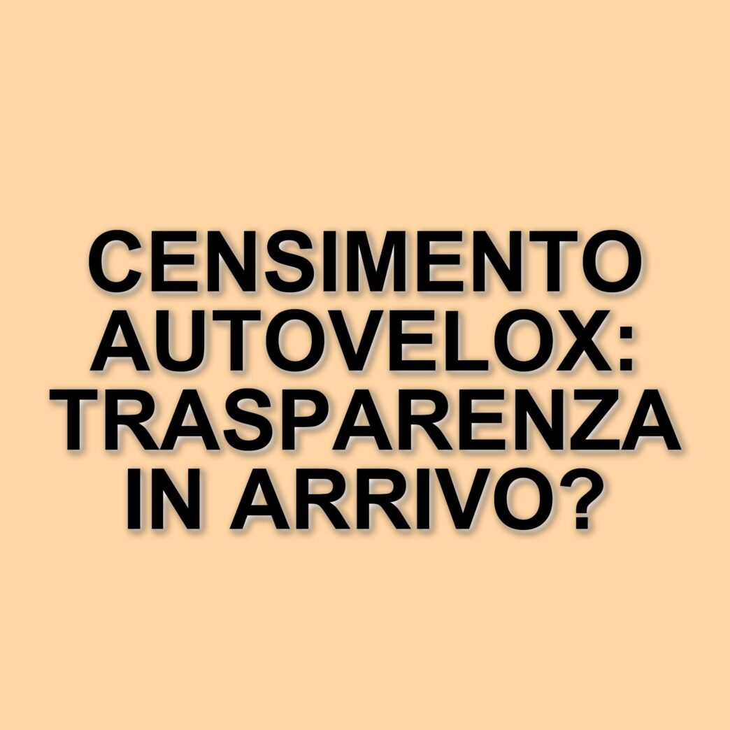 Censimento degli autovelox in Italia: l'iniziativa di Matteo Salvini per la trasparenza