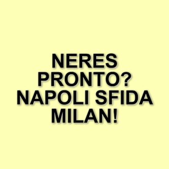 Il Napoli si prepara per la sfida contro il Milan: Neres in recupero dopo il riposo