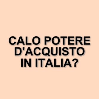 Italia: il G20 registra la più alta perdita di potere d'acquisto dei salari dal 2008