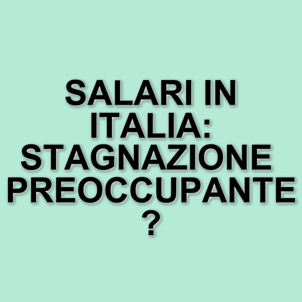 Stipendi in Italia: un'analisi della stagnazione salariale secondo l'Organizzazione Internazionale del Lavoro