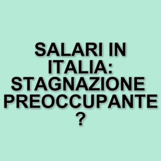 Stipendi in Italia: un'analisi della stagnazione salariale secondo l'Organizzazione Internazionale del Lavoro