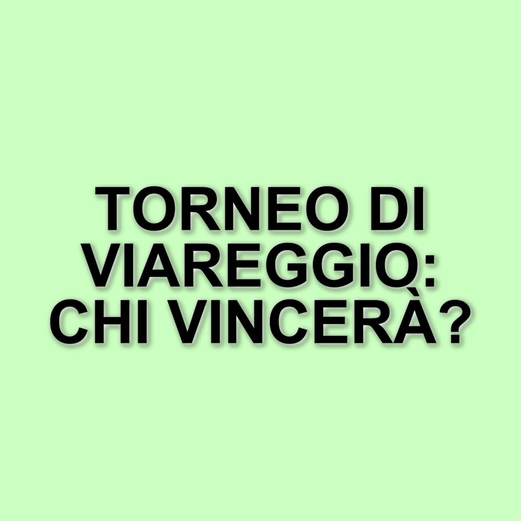 Ottavi di finale del torneo di Viareggio 2025: le squadre pronte a sfidarsi per la vittoria