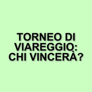 Ottavi di finale del torneo di Viareggio 2025: le squadre pronte a sfidarsi per la vittoria