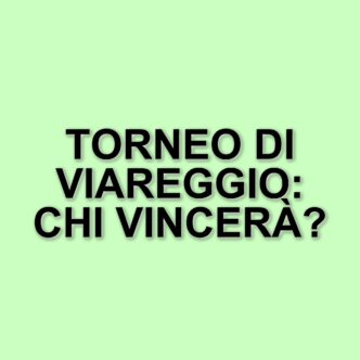 Ottavi di finale del torneo di Viareggio 2025: le squadre pronte a sfidarsi per la vittoria