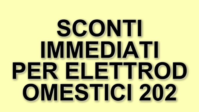 Bonus elettrodomestici 2025: novità e modalità di richiesta per ottenere sconti diretti