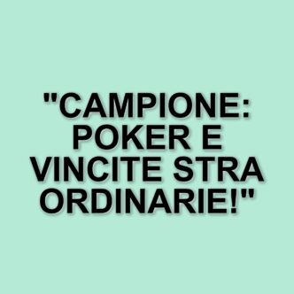 Il casinò di Campione: un nuovo inizio con tornei di poker e grande affluenza