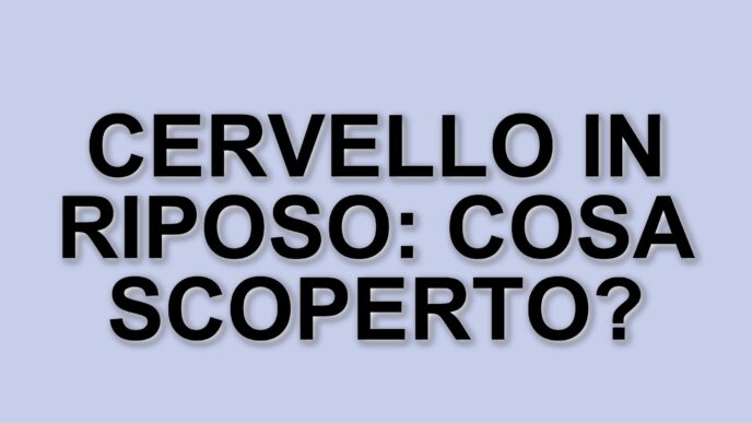 Il cervello umano: un archivista instancabile anche a riposo, nuove scoperte dalla ricerca