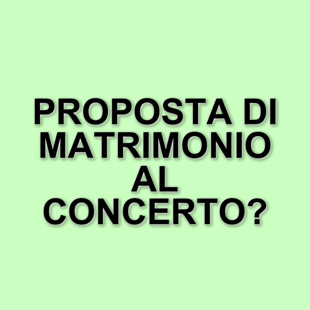 Emozioni e musica: la proposta di matrimonio al concerto di Jovanotti a Firenze