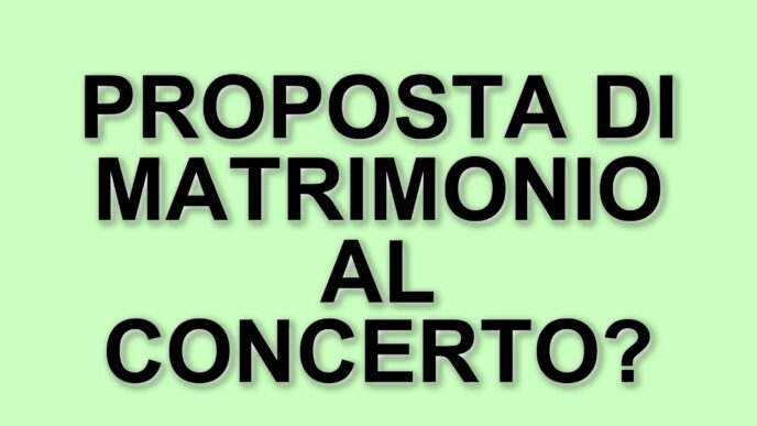 Emozioni E Musica: La Proposta Di Matrimonio Al Concerto Di Jovanotti A Firenze