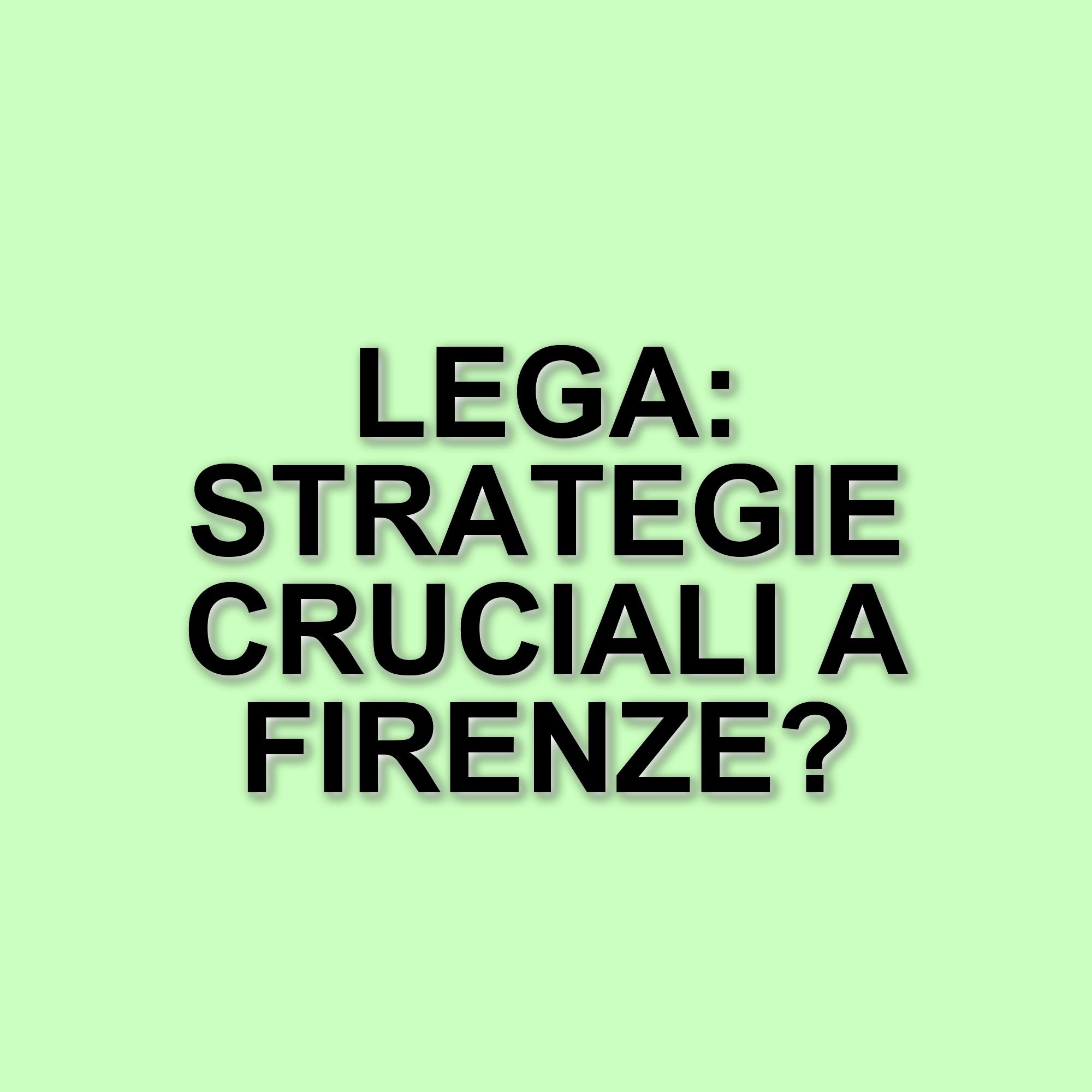 Congresso della Lega a Firenze: identità e strategie per il futuro del partito