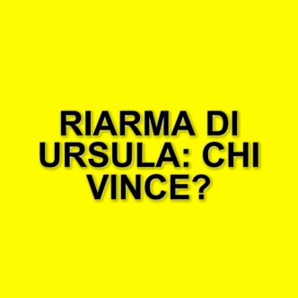 Il dibattito sul campo largo: tensioni tra opposizioni e il piano di riarmo di Ursula von der Leyen