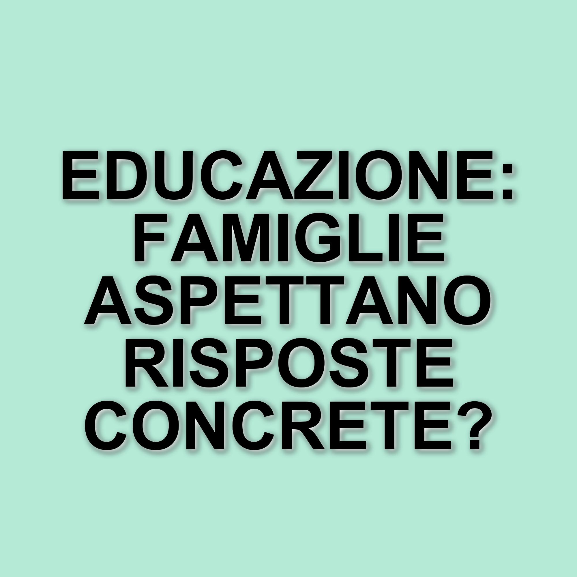 Il diritto all'educazione in Italia: famiglie in attesa di supporto concreto