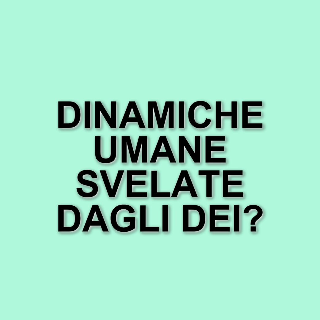 "Il gioco degli dei": un'opera che riflette le dinamiche umane contemporanee