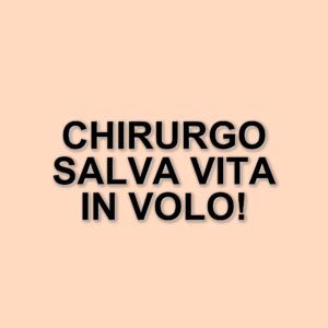 Il giovane chirurgo tarantino che ha salvato una vita in volo: la storia di Nicolò Valentini